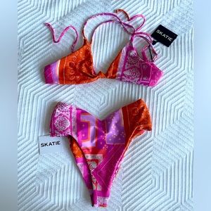 SKATIE Venice Women’s Two Piece Bikini XS - BRAND NEW NEVER WORN